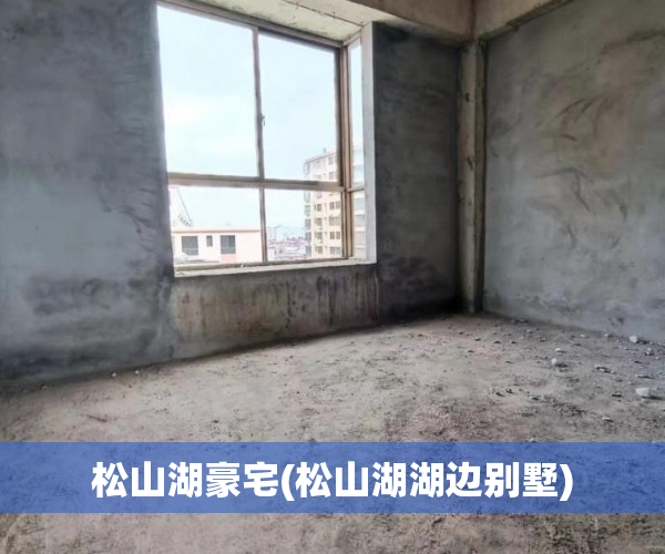 松山湖豪宅(松山湖湖边别墅)