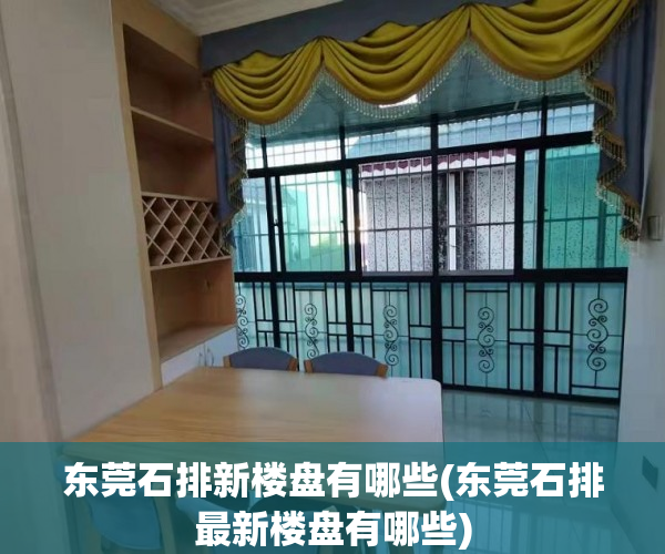 东莞石排新楼盘有哪些(东莞石排最新楼盘有哪些) 东莞石排新楼盘有哪些(东莞石排最新楼盘有哪些)