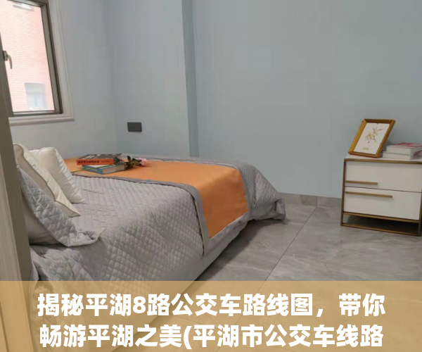 揭秘平湖8路公交车路线图，带你畅游平湖之美(平湖市公交车线路)