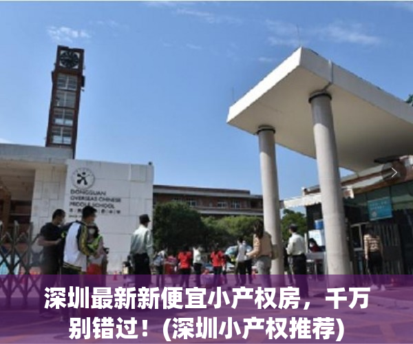 深圳最新新便宜小产权房，千万别错过！(深圳小产权推荐)