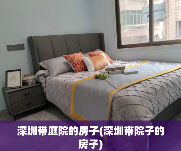 深圳带庭院的房子(深圳带院子的房子)
