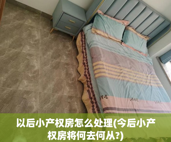 以后小产权房怎么处理(今后小产权房将何去何从?) 以后小产权房怎么处理(今后小产权房将何去何从?)