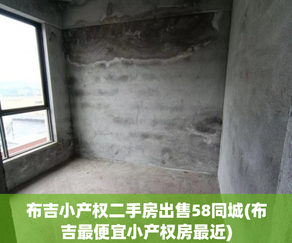布吉小产权二手房出售58同城(布吉最便宜小产权房最近)