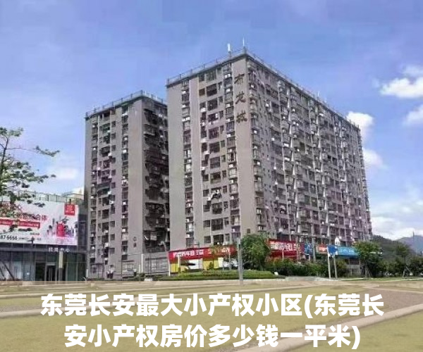 东莞长安最大小产权小区(东莞长安小产权房价多少钱一平米) 东莞长安最大小产权小区(东莞长安小产权房价多少钱一平米)