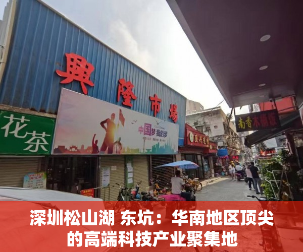 深圳松山湖 东坑：华南地区顶尖的高端科技产业聚集地