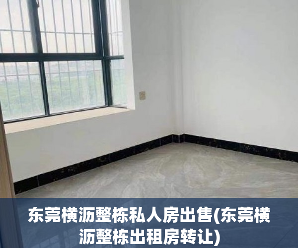 东莞横沥整栋私人房出售(东莞横沥整栋出租房转让) 东莞横沥整栋私人房出售(东莞横沥整栋出租房转让)