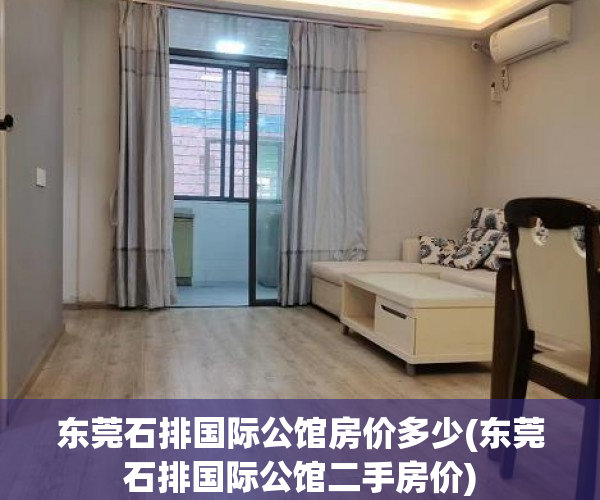 东莞石排国际公馆房价多少(东莞石排国际公馆二手房价)