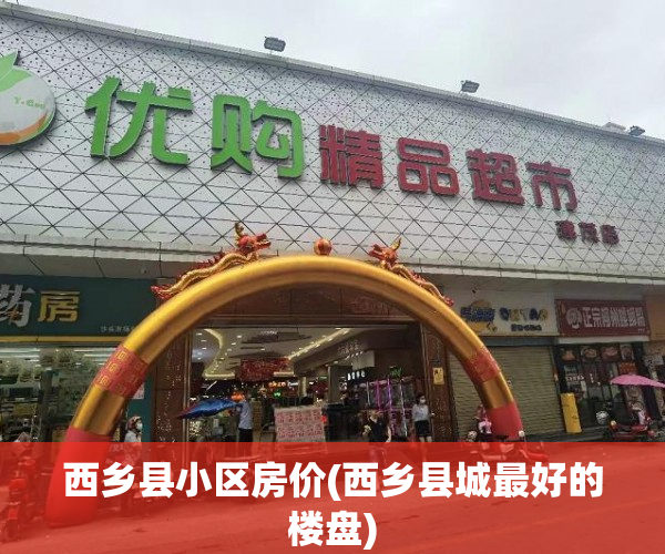 西乡县小区房价(西乡县城最好的楼盘)
