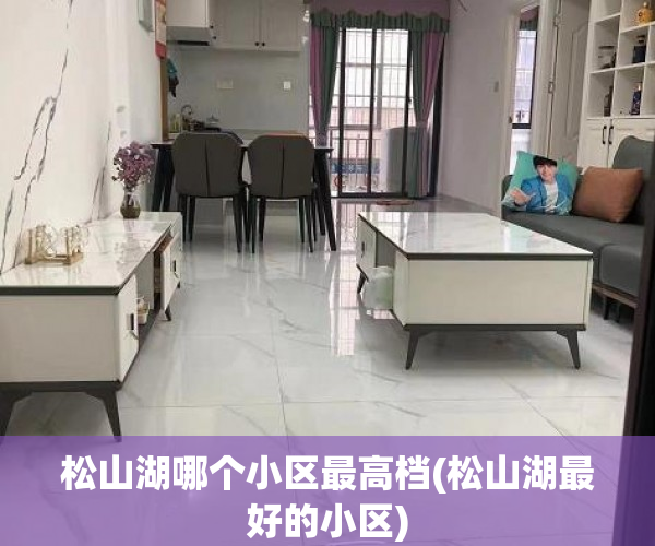 松山湖哪个小区最高档(松山湖最好的小区) 松山湖哪个小区最高档(松山湖最好的小区)