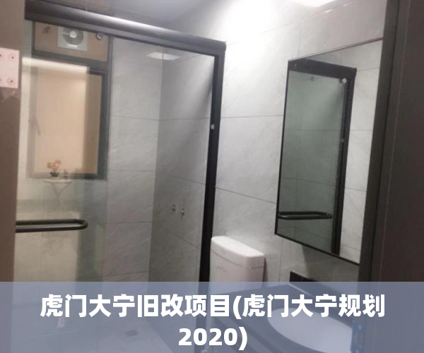虎门大宁旧改项目(虎门大宁规划2020)