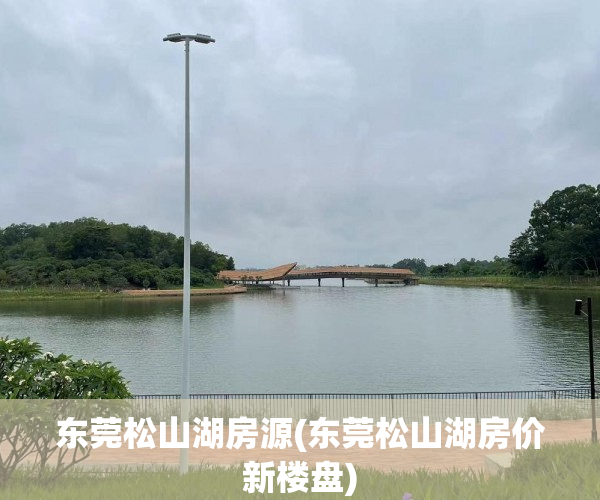 东莞松山湖房源(东莞松山湖房价新楼盘) 东莞松山湖房源(东莞松山湖房价新楼盘)