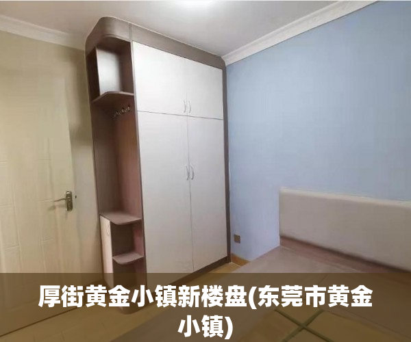 厚街黄金小镇新楼盘(东莞市黄金小镇)