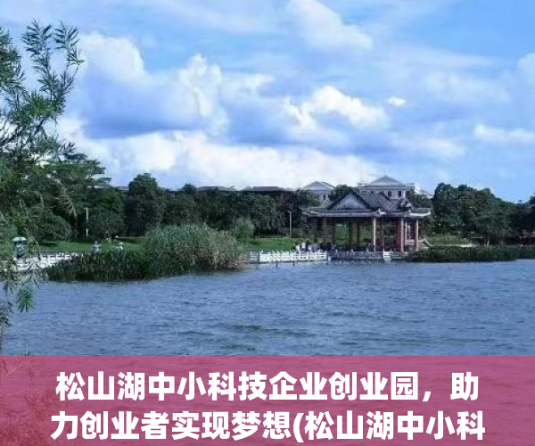 松山湖中小科技企业创业园，助力创业者实现梦想(松山湖中小科技园里有多少厂)