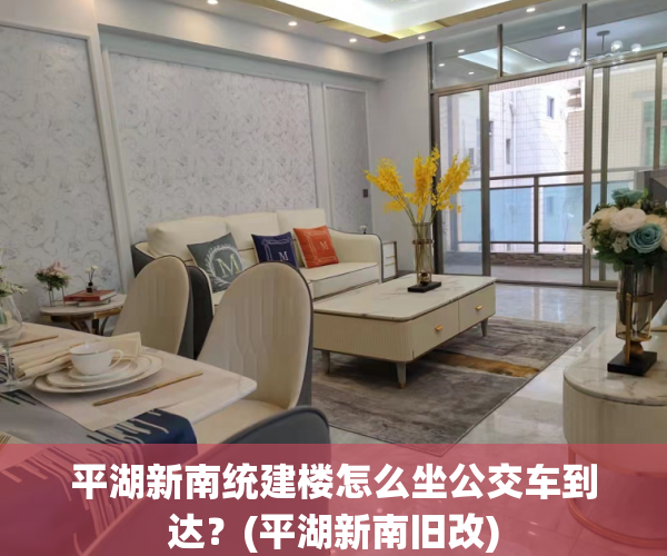 平湖新南统建楼怎么坐公交车到达？(平湖新南旧改)