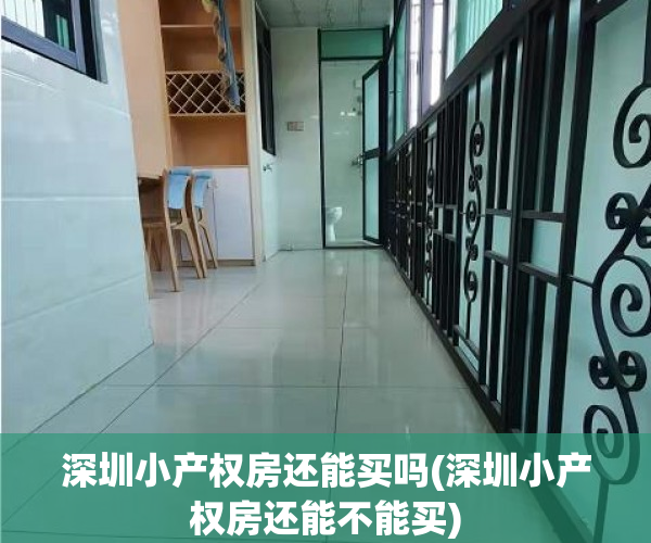 深圳小产权房还能买吗(深圳小产权房还能不能买) 深圳小产权房还能买吗(深圳小产权房还能不能买)
