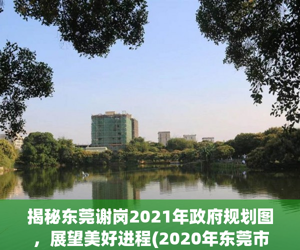 揭秘东莞谢岗2021年政府规划图，展望美好进程(2020年东莞市谢岗镇规划)