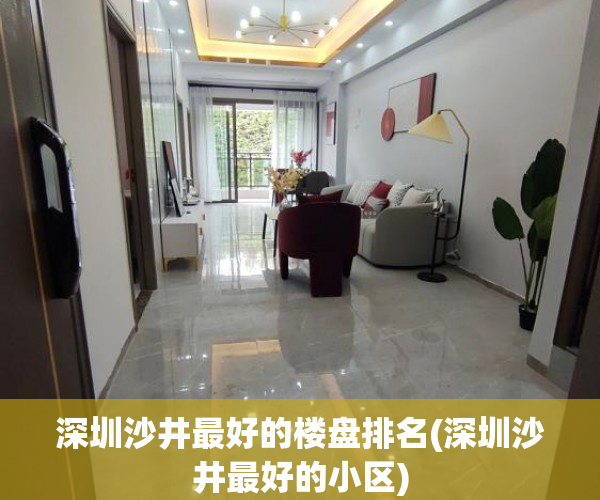 深圳沙井最好的楼盘排名(深圳沙井最好的小区)