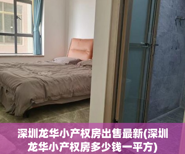 深圳龙华小产权房出售最新(深圳龙华小产权房多少钱一平方) 深圳龙华小产权房出售最新(深圳龙华小产权房多少钱一平方)