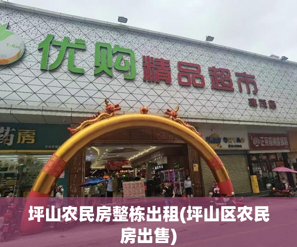 坪山农民房整栋出租(坪山区农民房出售)