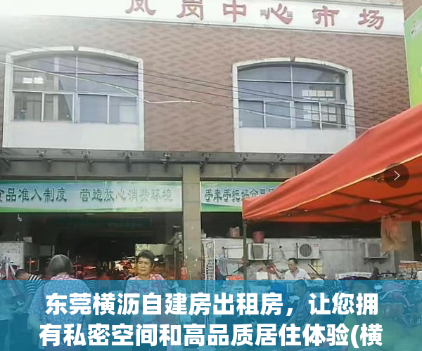 东莞横沥自建房出租房，让您拥有私密空间和高品质居住体验(横沥镇房屋出租)