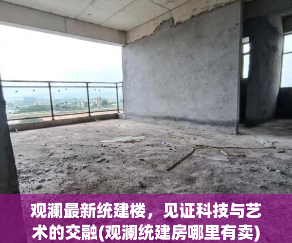 观澜最新统建楼，见证科技与艺术的交融(观澜统建房哪里有卖)
