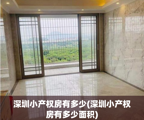 深圳小产权房有多少(深圳小产权房有多少面积) 深圳小产权房有多少(深圳小产权房有多少面积)