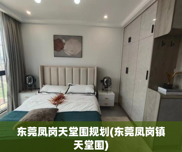 东莞凤岗天堂围规划(东莞凤岗镇天堂围)