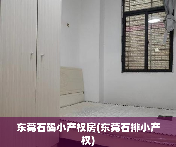 东莞石碣小产权房(东莞石排小产权) 东莞石碣小产权房(东莞石排小产权)
