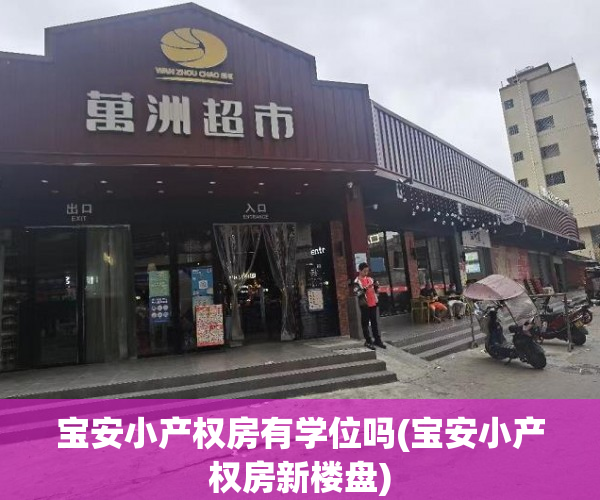 宝安小产权房有学位吗(宝安小产权房新楼盘) 宝安小产权房有学位吗(宝安小产权房新楼盘)