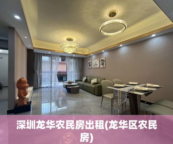 深圳龙华农民房出租(龙华区农民房)