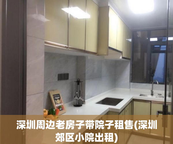 深圳周边老房子带院子租售(深圳郊区小院出租)