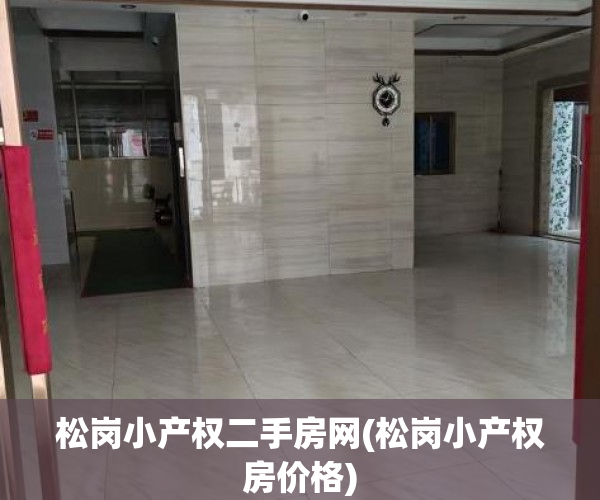 松岗小产权二手房网(松岗小产权房价格)