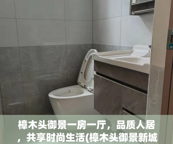 樟木头御景一房一厅，品质人居，共享时尚生活(樟木头御景新城最新消息)