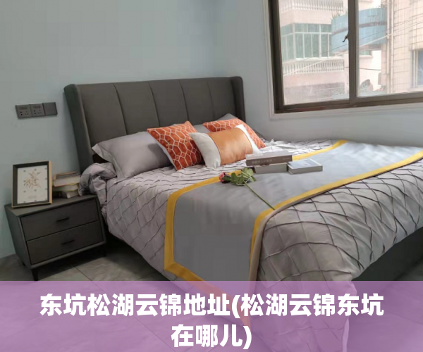 东坑松湖云锦地址(松湖云锦东坑在哪儿) 东坑松湖云锦地址(松湖云锦东坑在哪儿)