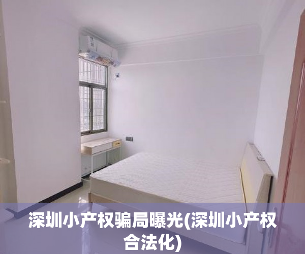 深圳小产权骗局曝光(深圳小产权合法化) 深圳小产权骗局曝光(深圳小产权合法化)