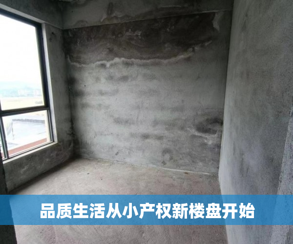 品质生活从小产权新楼盘开始