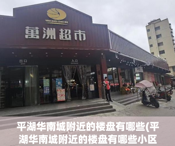 平湖华南城附近的楼盘有哪些(平湖华南城附近的楼盘有哪些小区) 平湖华南城附近的楼盘有哪些(平湖华南城附近的楼盘有哪些小区)