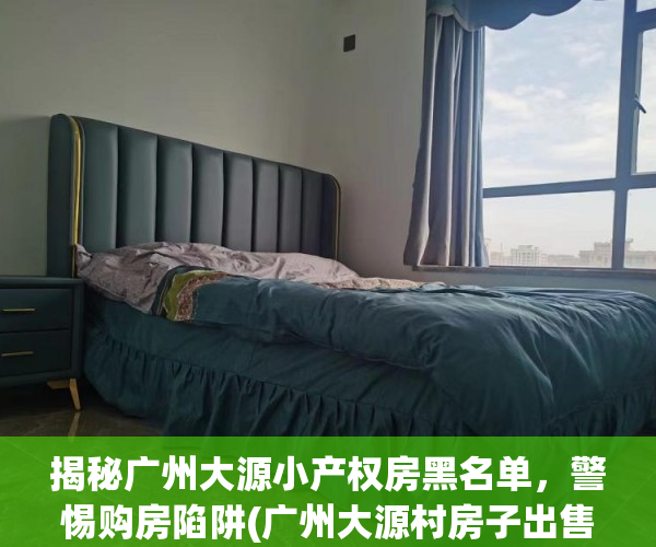 揭秘广州大源小产权房黑名单，警惕购房陷阱(广州大源村房子出售)