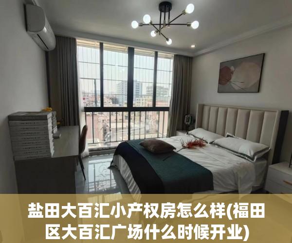 盐田大百汇小产权房怎么样(福田区大百汇广场什么时候开业) 盐田大百汇小产权房怎么样(福田区大百汇广场什么时候开业)