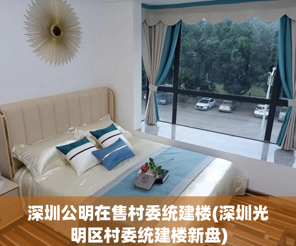 深圳公明在售村委统建楼(深圳光明区村委统建楼新盘)