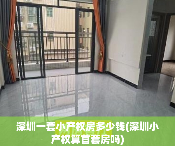 深圳一套小产权房多少钱(深圳小产权算首套房吗)