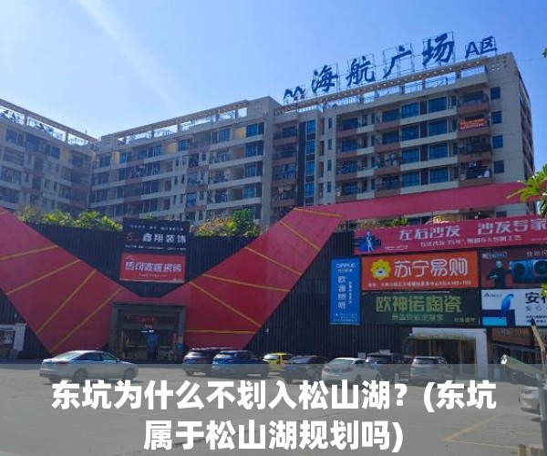 东坑为什么不划入松山湖？(东坑属于松山湖规划吗)
