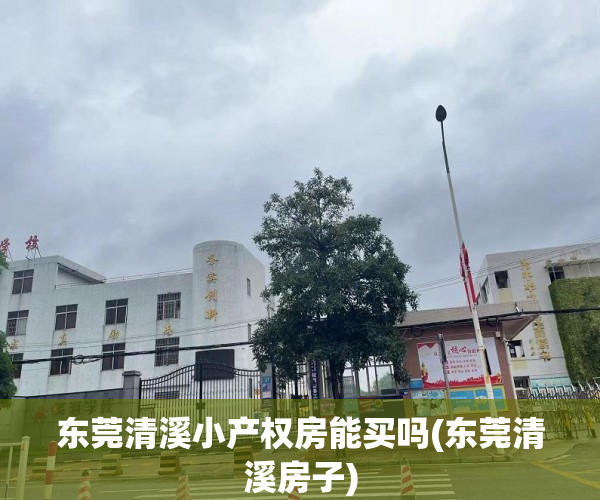 东莞清溪小产权房能买吗(东莞清溪房子) 东莞清溪小产权房能买吗(东莞清溪房子)