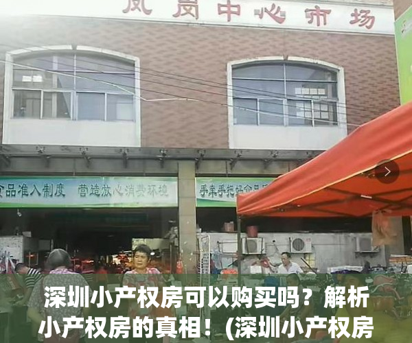 深圳小产权房可以购买吗？解析小产权房的真相！(深圳小产权房可以买吗?要什么手续?)