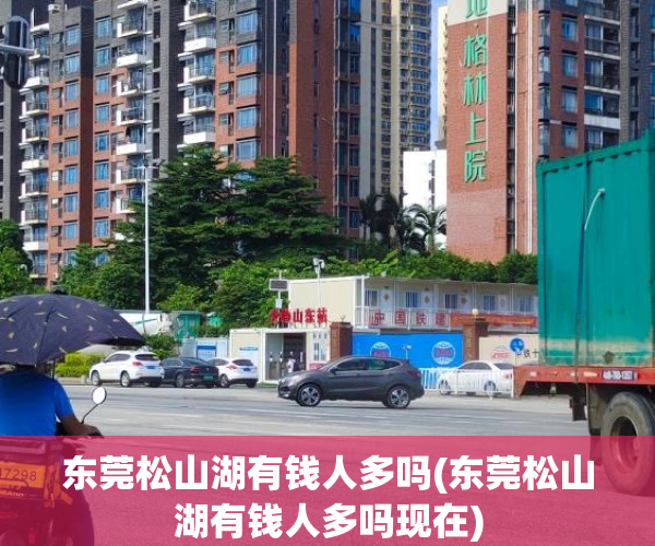东莞松山湖有钱人多吗(东莞松山湖有钱人多吗现在)