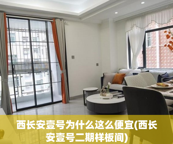 西长安壹号为什么这么便宜(西长安壹号二期样板间) 西长安壹号为什么这么便宜(西长安壹号二期样板间)