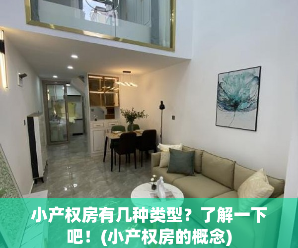 小产权房有几种类型？了解一下吧！(小产权房的概念)