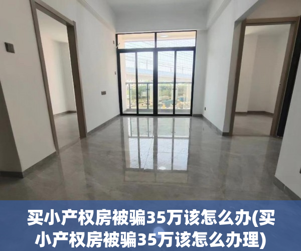 买小产权房被骗35万该怎么办(买小产权房被骗35万该怎么办理)