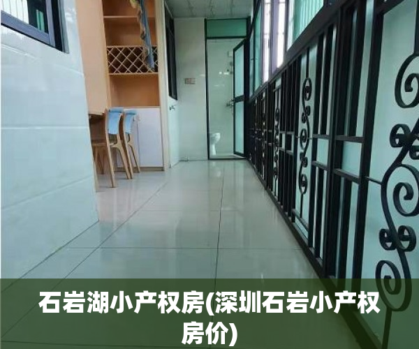石岩湖小产权房(深圳石岩小产权房价)