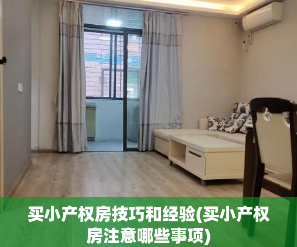 买小产权房技巧和经验(买小产权房注意哪些事项)